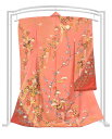 【創作友禅振袖】 「藤桜に蝶」 ☆艶やかなる華やぎ!破格値でどうぞ!