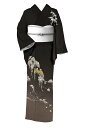 特選金彩加工友禅訪問着 ≪御仕立て上がり・中古美品≫ 「松に藤」 金彩の光が語る、静かなる華やぎ。 身丈155 裄66