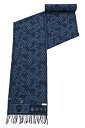 【本場久留米絣】 手織り正藍染木綿着尺 山藍 「亀甲唐花」 希少品入荷。薫る藍の気品…。