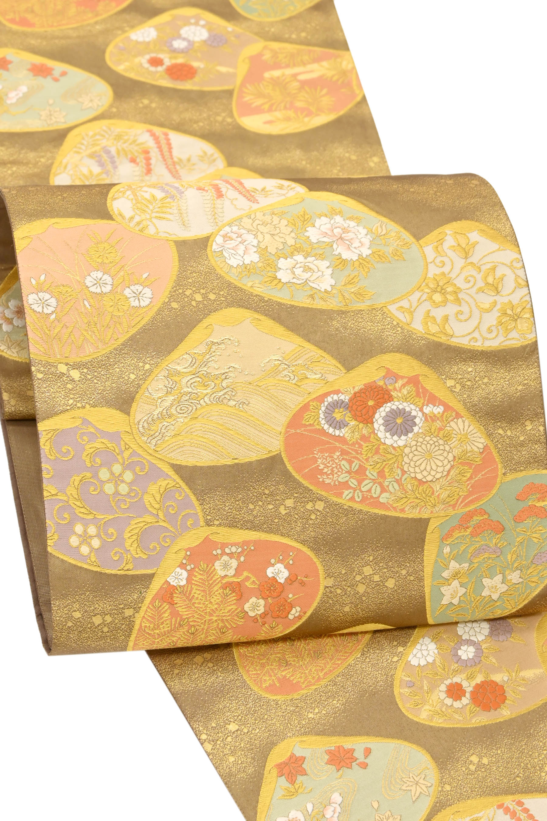 袋帯/小森の帯/西陣/美品/仕立上がり/11065 袋帯/小森の帯/西陣/美品/仕立上がり/11065の通販 by ゆずりは's shop