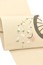 【京の老舗染処】 特選手描き京友禅九寸名古屋帯 「菅原伝授手習鑑」 穏やかな染め色… 物語性のある粋な染め帯!(4)