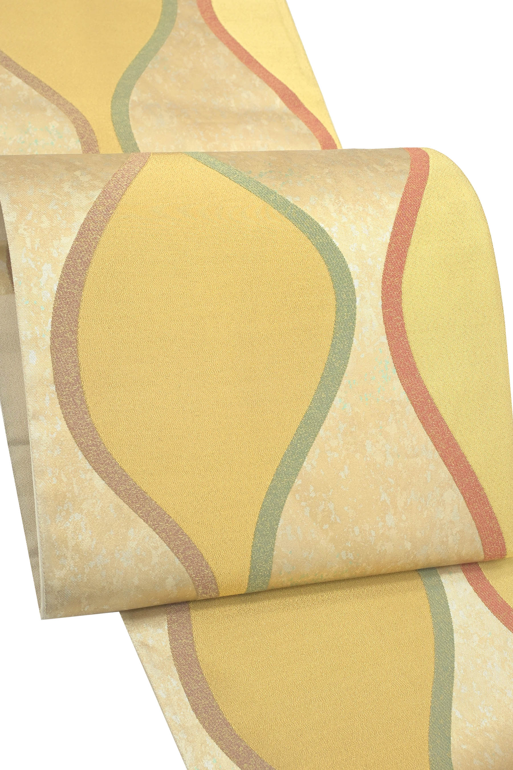 【15％OFFクーポン対象】 ◎【お仕立てサービス 】わけありお値打！【高島織物】謹製袋帯 正絹西陣織 青..