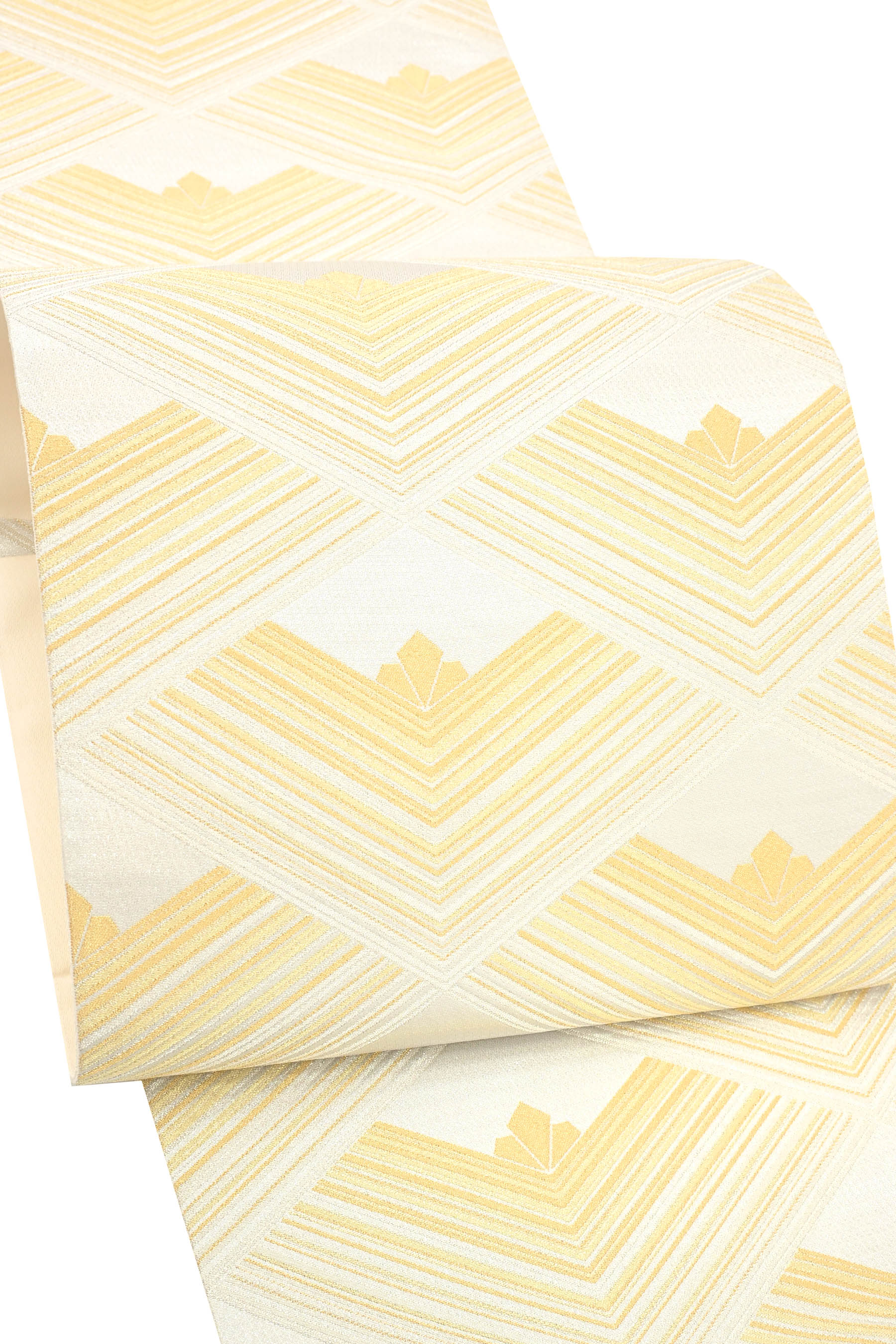 【エントリーでP10倍】 【大蔵ざらえ】 【人間国宝　故：北村武資】 最高傑作工藝袋帯 ＜煌彩錦＞ ≪御仕立て上がり・新古品≫ 「若松組菱」 待ちわびた…不動の人気柄！ 国宝の美技を堪能する抜群の良柄！