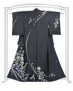 【10%OFFクーポン対象】 【年に一度の本決算バーゲン】 【伝統工芸士 赤地暁】 高級本加賀友禅訪問着 「風華」 バイヤー厳選買い付け品! たっぷり描かれたハ...
