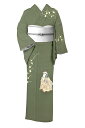 【二代 由水十久】 傑作本加賀友禅訪問着 ≪御仕立て上がり・中古美品≫ 「網目ゆり」 加賀の重鎮、この表現力… 童子の表情いきいきと 身丈157 裄66