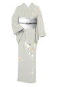 【10%OFFクーポン対象】【二代・由水十久】 高級加賀友禅訪問着 ≪御仕立て上がり・中古美品≫ 「菖蒲刀」 身丈161裄70.8 パールトーン済