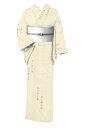 【年に一度の本決算バーゲン】スタイリッシュな本場結城【本場真綿結城紬】 〜単衣〜 (仕立上がり・中古品) 100山亀甲「モダンスクエア」 ☆証紙なしでお値打ち!...