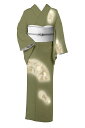 【24時間限定20%OFF】 【お得なエブリデイロープライス】 正絹無線友禅訪問着 ≪御仕立て上がり・中古品≫ 「白椿地紙紋」 水彩画のようなタッチ 筆致豊かに 身丈157 裄66.5