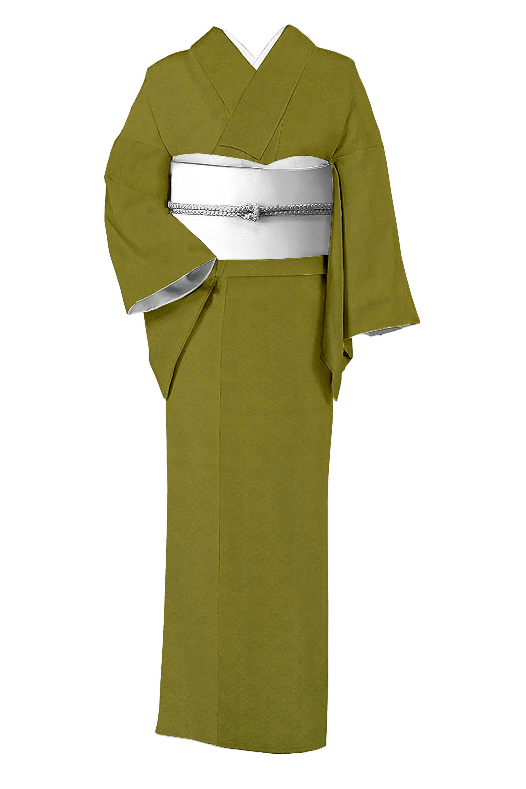 【15％OFFクーポン対象】 【霜月在庫処分！】禁色の染技法！仕・新古品　特選高級紋織御召し無地 有職..