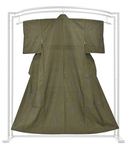 【49800円均一】【本場大島紬】≪御仕立て上がり・中古美品≫ 9マルキカタス式 古代染色純泥染「花瓶と鏡裏文」風情溢れる意匠美 身丈157 裄65 【49800円均一】【本場大島紬】≪御仕立て上がり・中古美品≫ 9マルキカタス式 古代染色純泥染「花瓶と鏡裏文」風情溢れる意匠美 身丈157 裄65