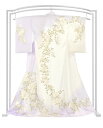 【年に一度の本決算バーゲン】 【京の一流染繍工房】 傑作総手刺繍訪問着 「牡丹」 洗練された和ドレス! 最高級手刺繍の傑作品!