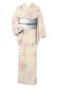 【24時間限定20%OFF】 今すぐ着物! 創作紋お越し小紋 「花葉優姿」 (仕・中古美品) 身丈161.7裄65.9