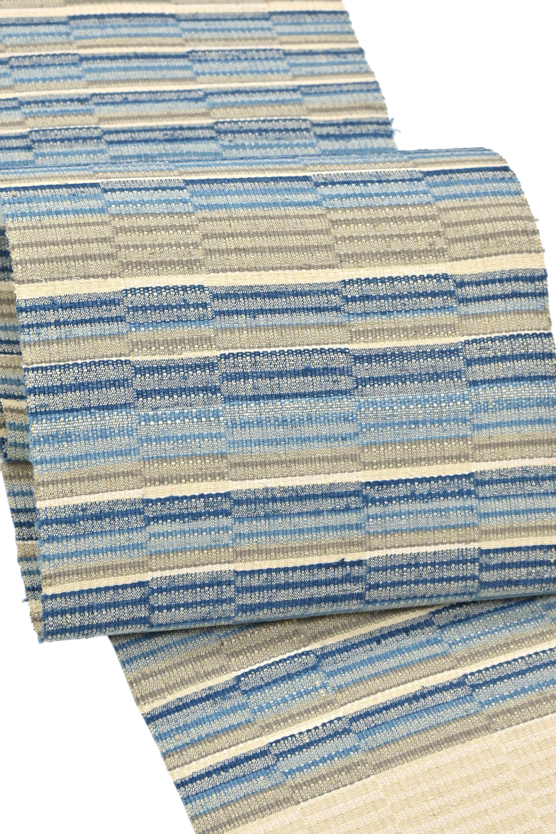 【大蔵ざらえ】 【光佳染織　代島光子】 特選工藝草木染め手織り紬八寸名古屋帯 きびそ・純草木染 「吉野段文」 本郷孝文氏に師事。 糸から拘り抜いた手仕事の逸品！