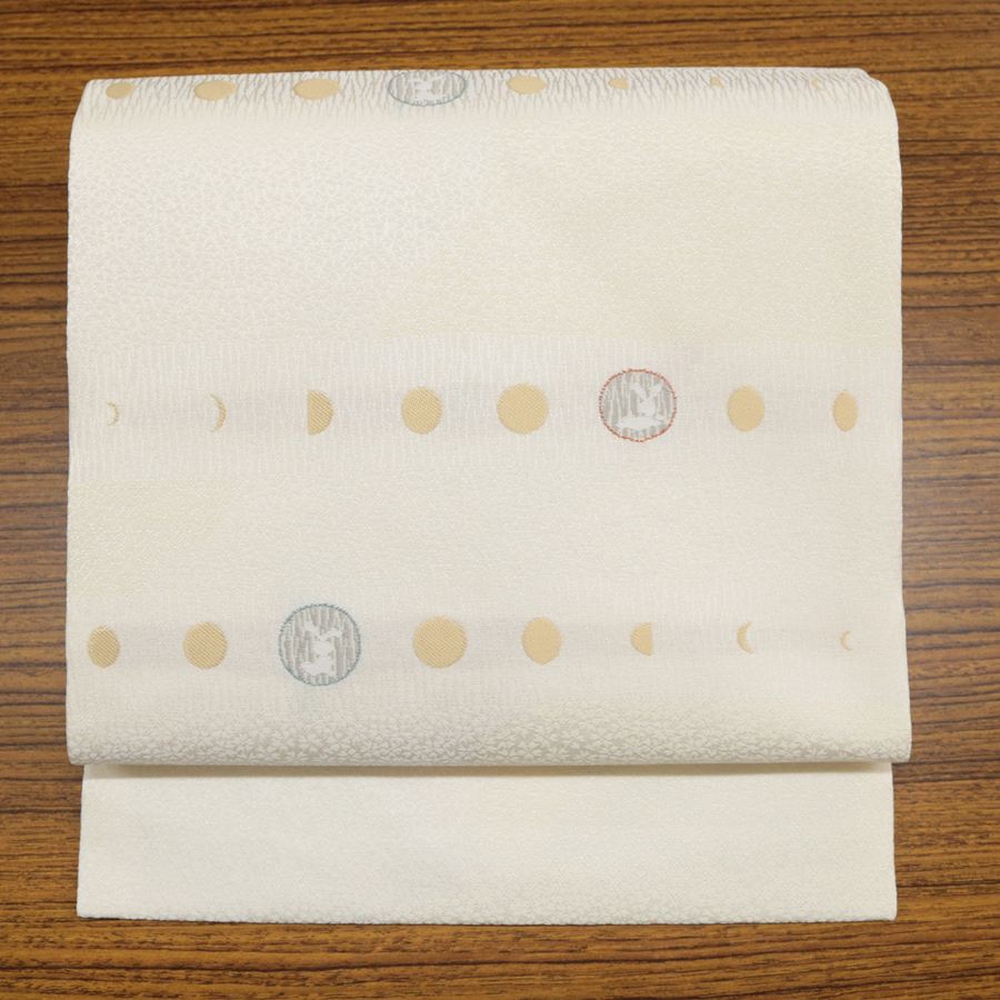 楽天市場】名古屋帯 月 うさぎの通販