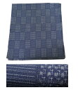 【中古】夏着物 ハギレ 正絹 お召し はぎれ 内幅約35×300cm メール便可能(補償なし)