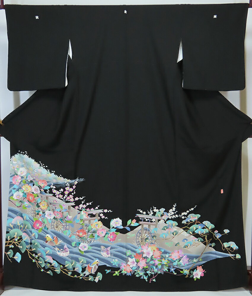 【即出荷】 楽天市場】黒留袖 加賀友禅の通販 着物・浴衣