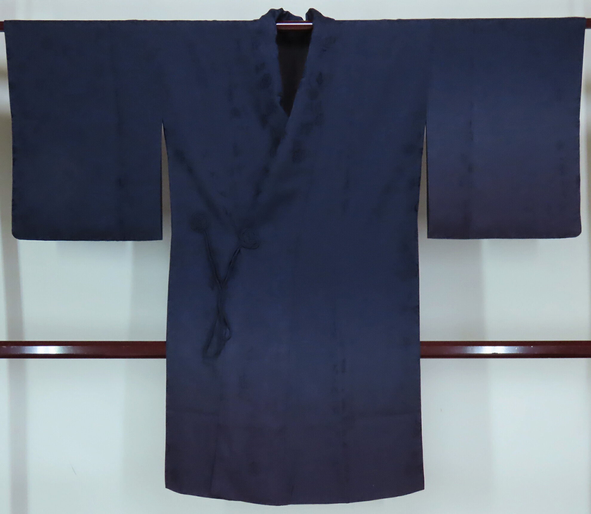 Rakuten - 道中着　リバーシブル　裄63cm　身丈101cm　紺系　黒　【中古】美品　k3837752-3222rym