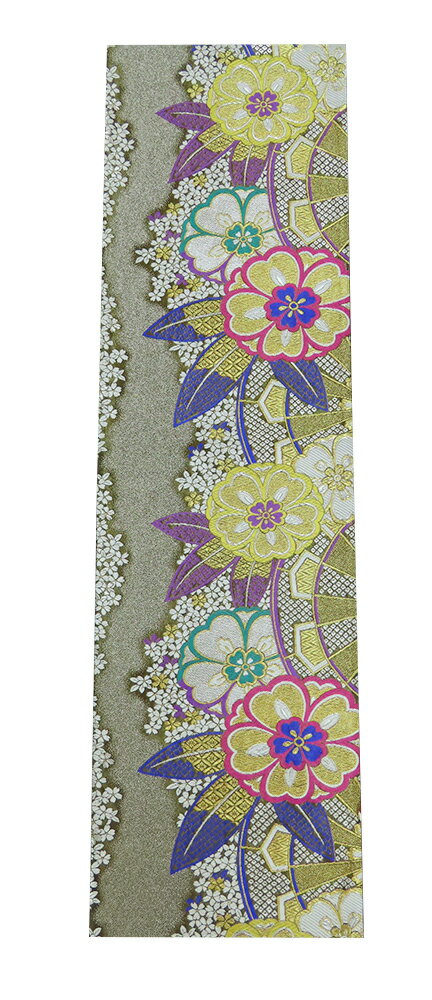 樂天商城 - 【中古】美品　振袖用　六通柄　袋帯　桜　裏小汚れ