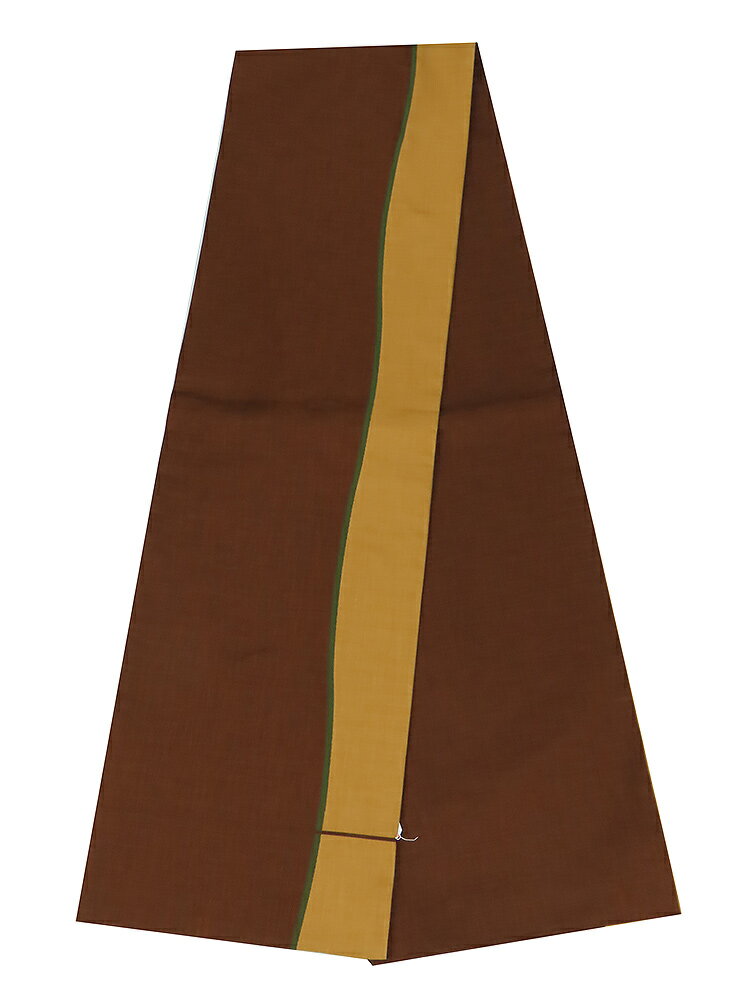 樂天商城 - 木屋太　袋帯　六通柄　茶　金茶【中古】美品