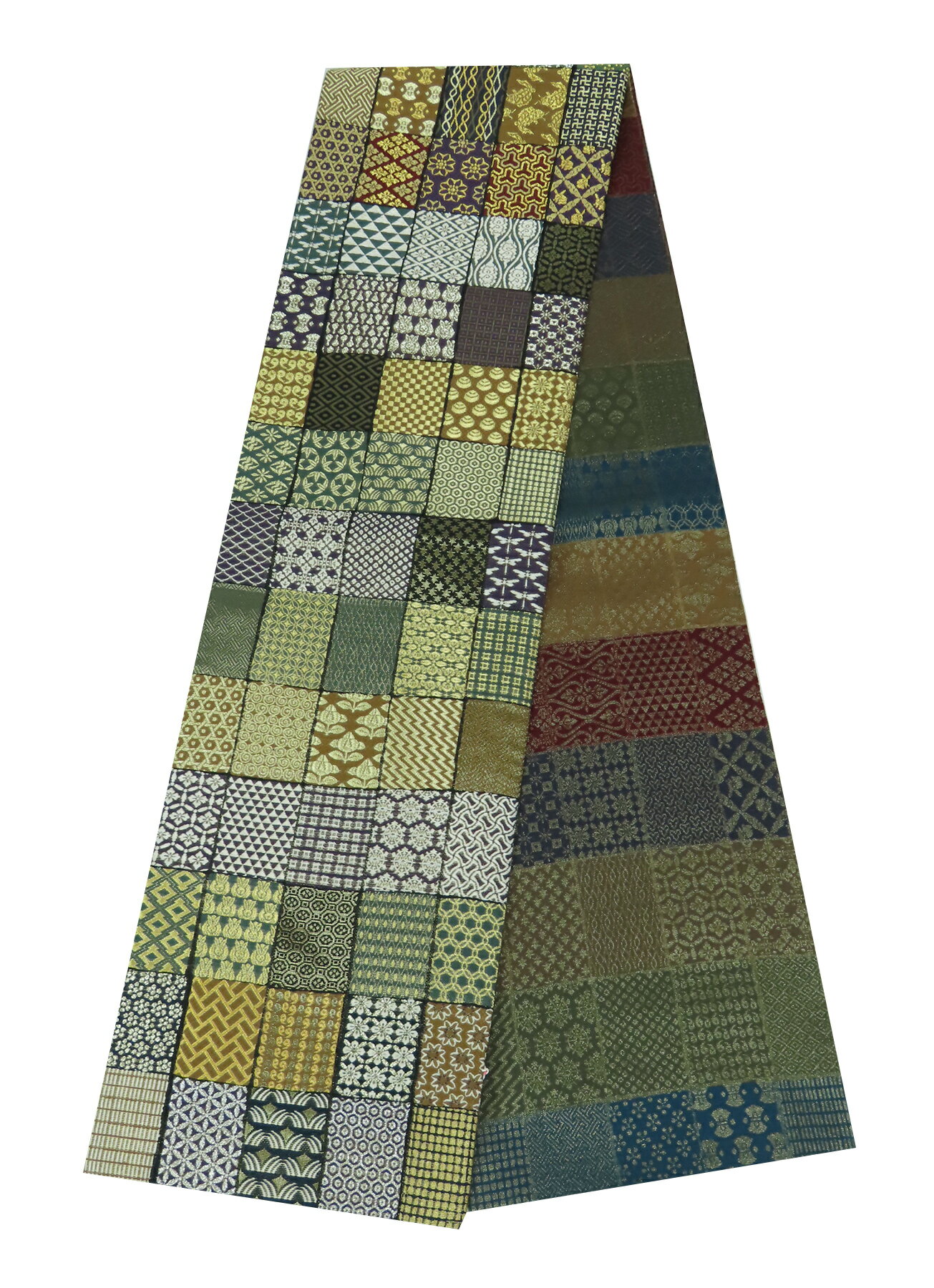 樂天商城 - 誉田屋源兵衛　 全通柄　袋帯 誉文彫金 全通全景吉祥市松　未使用　お仕立て上　b3923134-3602ryam