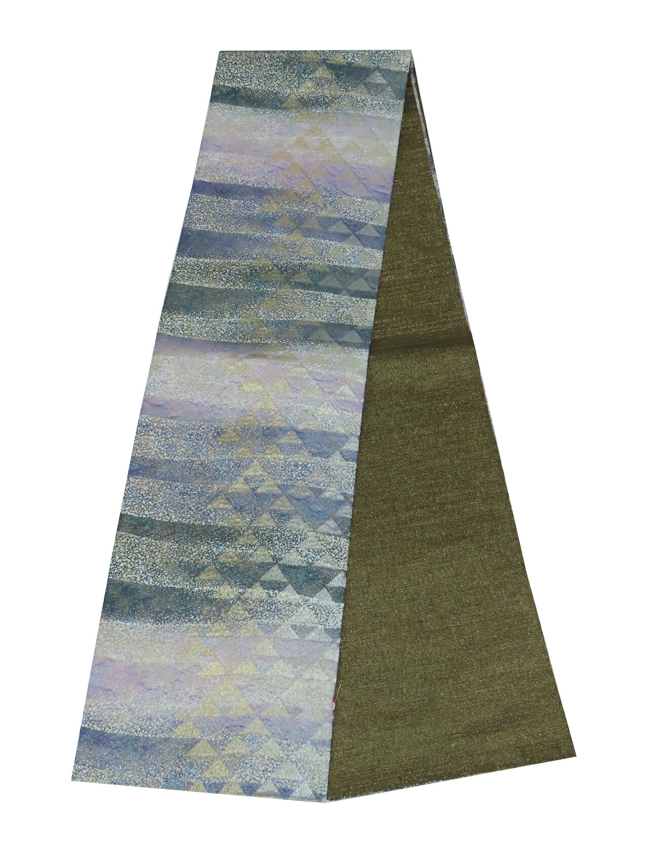 Rakuten - 袋帯　ふくれ織　全通柄 正絹　 460cm　【中古】美品 ob3682680-3640ll