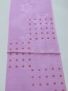 夏用 絽 帯揚げ 正絹 紋意匠生地 新品 オーキッド ko2641763-2851rym(メール便 OR 郵便/代引不可)