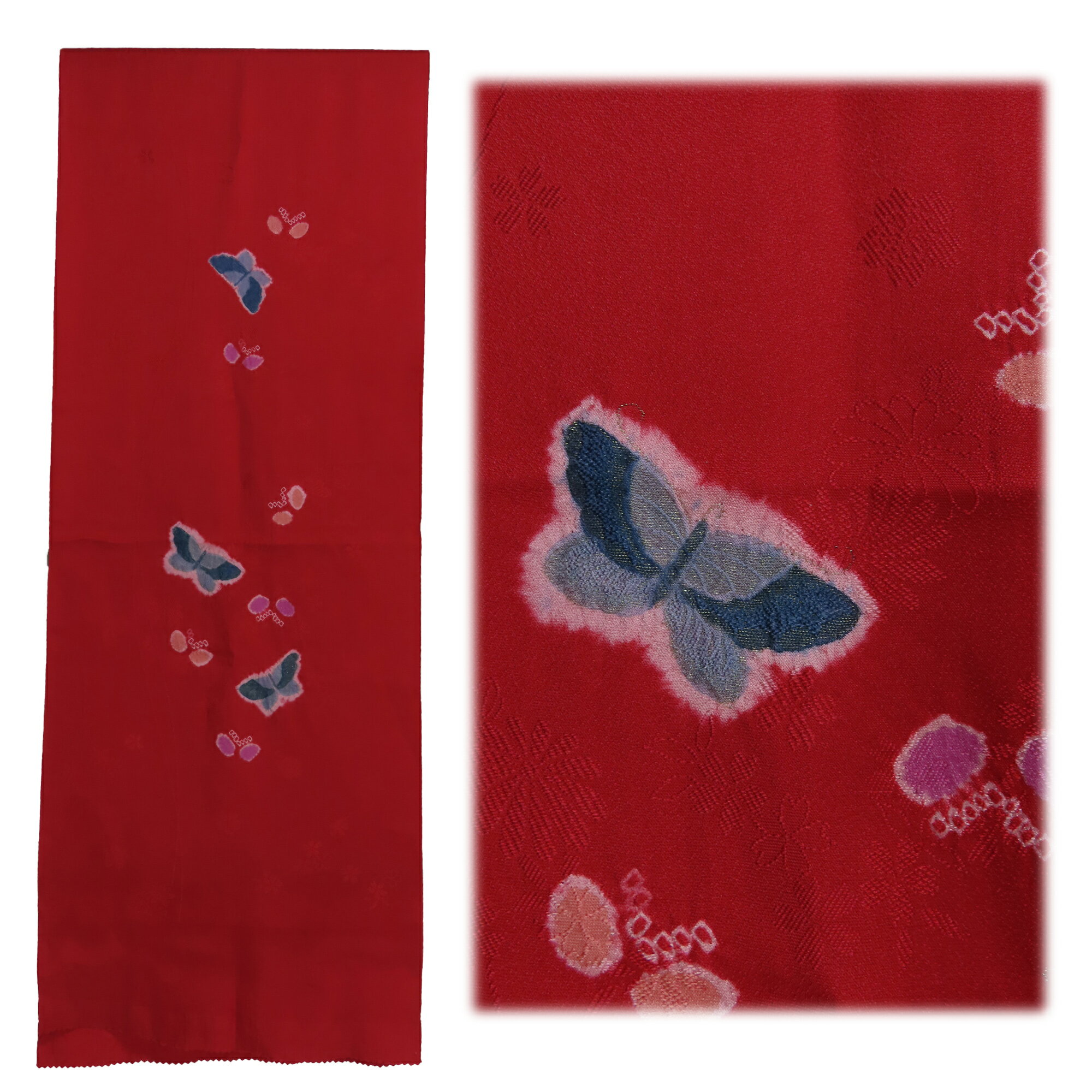 樂天商城 - 帯揚げ　正絹　染め　紋意匠　新品 ko4026681-3096rys　（メール便　OR　郵便／代引不可）