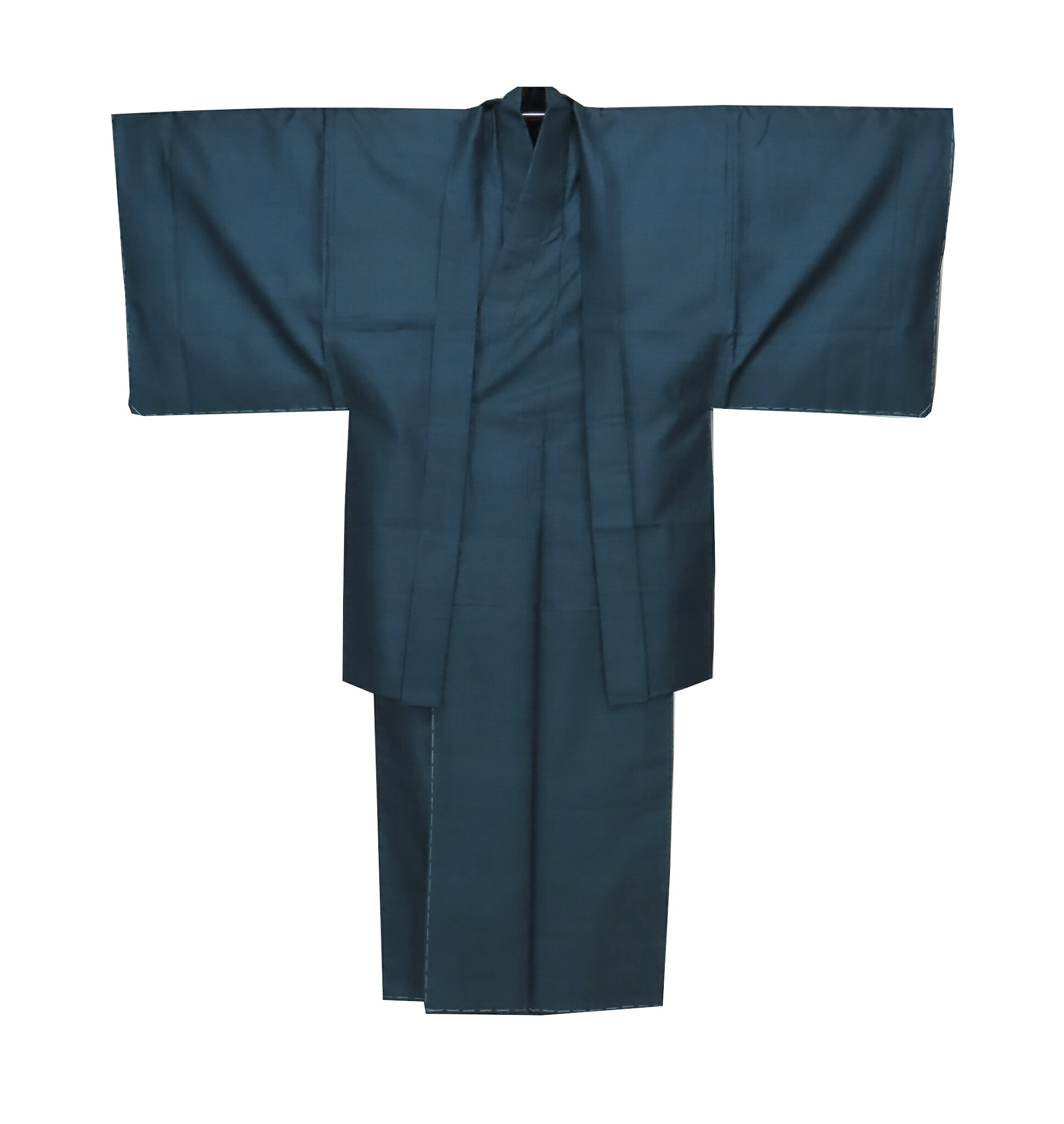 紳士着物 本場大島紬 アンサンブル 亀甲柄 対応身長170cm前後 裄70cm 紺 証紙あり 未使用品 ok3801630-450ryam