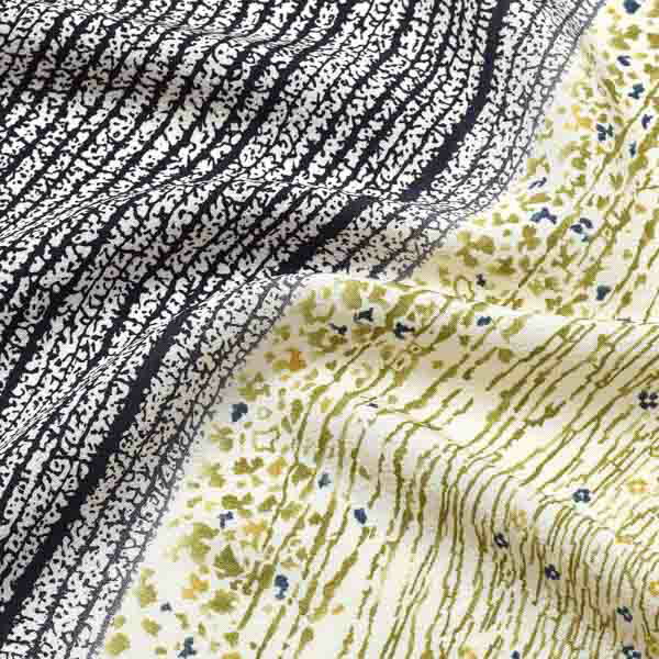 【Prices down2】正絹着物 小紋 着尺 反物 単品「白地　霜降り調の縞」未仕立て 着尺 袷着物 単衣着物 羽織 二部式着物 レディース 女性 きもの【メール便不可】ss2506kck15