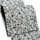 【Prices down4】振袖 袋帯「シルバー ゆらぎ縞」未仕立て 六通柄 正絹帯 成人式 【メール便不可】<T>ss2506ofr10