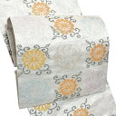 【Prices down4】礼装 袋帯「市松花文」未仕立て 正絹帯 礼装帯 フォーマル 【メール便不可】<T>ss2506ofr10