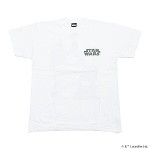 スター・ウォーズ Tシャツ「力戦奮闘」白Tシャツ