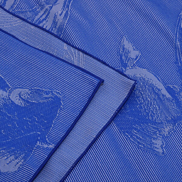 【Prices down2】京都きもの町オリジナル 浴衣帯 単品「金魚　青」兵児帯 へこ帯 ...