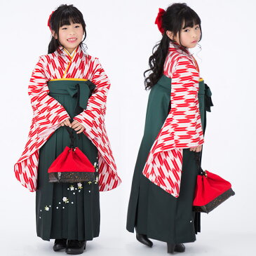 【卒業式 袴 単品】ぼかし グラデーション 桜の刺繍 袴 単品 黒 緑 エンジ 紫 3サイズ:3S、2S、S 卒業式 小学校 卒園式 キッズ ジュニア 女の子 SSS SS S 行灯 袴 大きいサイズ 小さいサイズ ブラック パープル グリーン 【メール便不可】