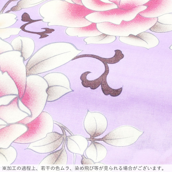 【Prices down2】浴衣 レディース 単品 「パープル　薔薇」 フリーサイズ レトロ モダン 大人柄 女性浴衣単品 女浴衣 ゆかた yukata 【メール便不可】ss2512ykl25