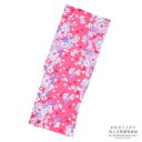 【Prices down】袷着物 単品 「ピンク 桜・ハート」 フリーサイズ 着物 小紋 洗える着物 お仕立て上がり 普段着きもの カジュアル着物 レディース ポリエステル 【メール便不可】ss2503kmn10 - 京都きもの町