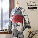 浴衣 レディース 女性浴衣 単品「花子倶楽部:墨黒 蕗」Fサイズ 綿麻浴衣 プレタ浴衣 お仕立て上がり浴衣 ブランド浴衣 大人浴衣 女性用 女性浴衣 ゆかた【メ...