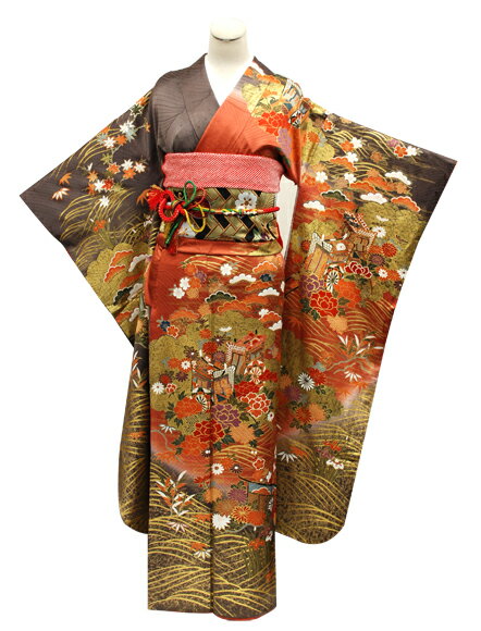 【レンタル】 成人式 ご予約受付中■振袖 レンタル f-28 振袖 セット