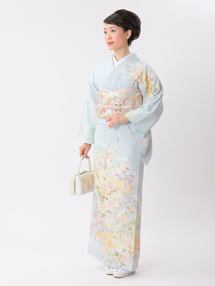 Rakuten - 【レンタル】 訪問着 レンタル hl-6【七五三 卒業式 入学式 結婚式 披露宴 参列】