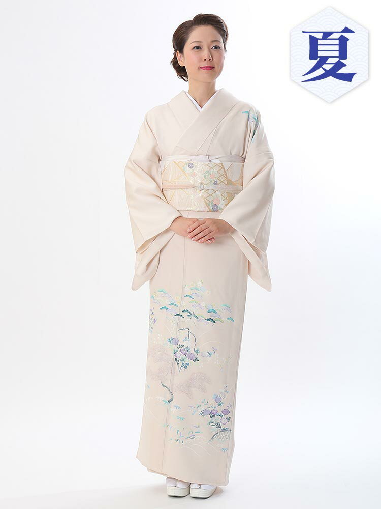 樂天商城 - 【レンタル】 訪問着 レンタル e-14【七五三 卒業式 入学式 結婚式 披露宴 参列】 【単衣】