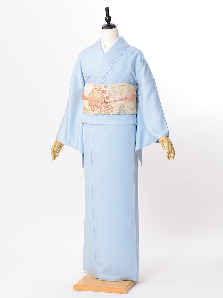 樂天商城 - 【レンタル】【高級色無地レンタル】muji-110 きれいな水色 LLサイズ