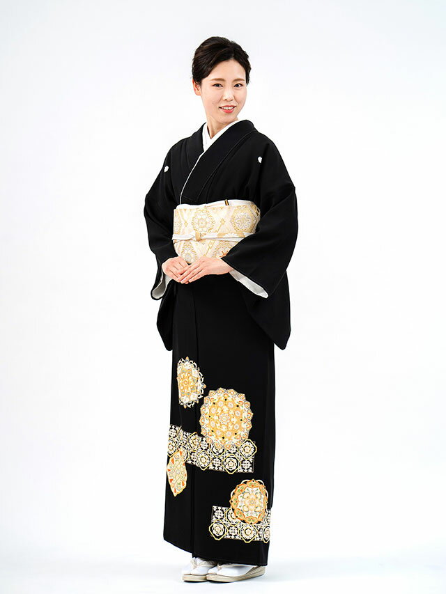 Rakuten - 【レンタル】【特選！最高級の留袖レンタル】品番：t-671 京友禅と刺繍の逸品