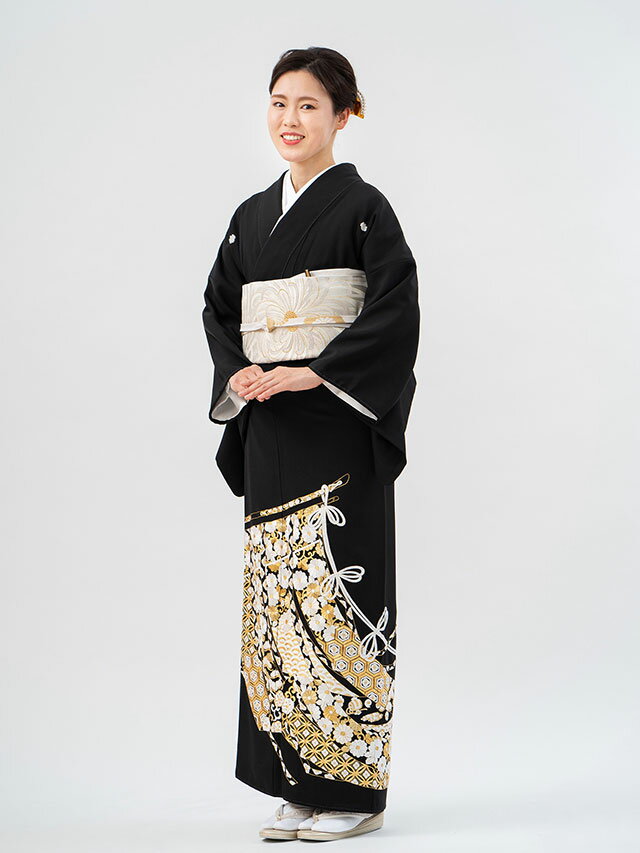 Rakuten - 【レンタル】【最高級の総刺繍留袖】品番：t-673 吉祥几帳柄　標準のMLサイズ