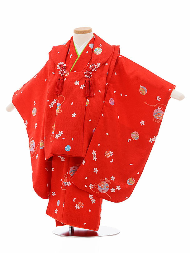 お申し込みの前に必ずページ下の「ご予約状況」をご確認ください。 &nbsp品　番 aapa33d（被布セット/七五三 着物 3歳 レンタル 女の子） 　 &nbspサイズ 身長：90cm〜100cm 身丈：76cm／肩裄：42cm／袖丈：56cm &nbsp素　材 表地：正絹 /裏地：ポリエステル レンタル&nbsp期　間 レンタル期間は 3泊4日 となります。ご利用日 2日前 にお届けになります。ご利用日の翌日夕方までに返却発送して下さい。 &nbsp備　考 ※レンタル品です。販売用ではありません。※下記予約状況表を必ずご確認下さい。重複する期間でのご利用はできません。 *素材感や色合いの表現には個人差があり、環境により色合いが異なる場合がありますので、ご了承の上ご注文お願い致します。