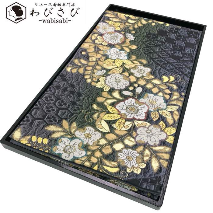 楽天市場】辻が花(カラーブラック)(帯|和服):レディース 楽天市場】辻が花(カラーブラック)(帯|和服):レディース