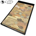 【お得なクーポン配布中】 袋帯 本金二重箔 風景模様 寺院 金糸 金色 O-5174 着物 きもの kimono 和服 和装 中古 リサイクル着物 【送料無料】