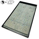 【お得なクーポン配布中】 夏帯 袋帯 変わり市松模様 金銀糸 岩緑青色 O-5202 着物 きもの kimono 和服 和装 中古 リサイクル着物 【送料無料】