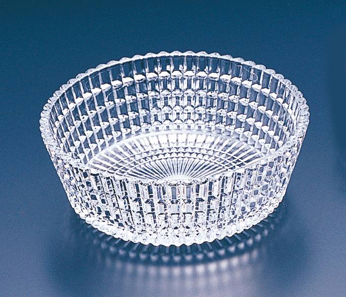 室町洗鉢 食器 和食器 おしゃれ デザイン 透明 ケーキ 誕生日 豪華 ゴージャス 高級 寿司 刺身 プレート 肴 高級旅館 料亭 寿司屋 和食レストラン ミシュラン 河童橋 合羽橋 昔ながら 昭和レトロ 綺麗 丁寧 手作り 水崎硝子 京都 小鉢 小さい