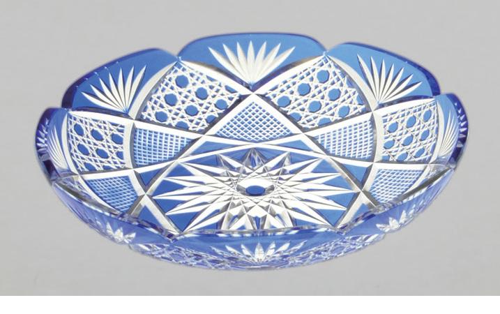 日本製 薩摩切子 皿 皿 ルリ さつま切子 グラス 廃盤品 東京グラス激安センター既に廃盤となっており 現在は入手困難な商品です タンプラー 在庫限り