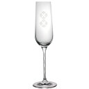 《木本硝子》《KIMOTO GLASS》FLICKA ALSKLING シャンパングラス 彩《スロバキア製》《クリスタル硝子》